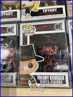 Freddy Krueger #02 Funko Pop! Nightmare on Elm Street SIGNED Robert Englund