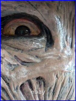 Freddy Krueger 11 life size bust Nightmare on elm street C/W Neca MK1 Glove