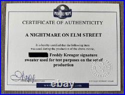 Freddy Krueger / A Nightmare On Elm Street (2010) used for test purposes Prop
