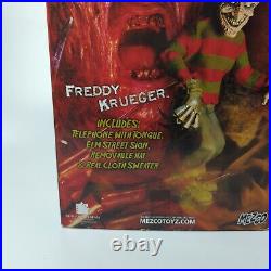 Freddy Krueger A Nightmare on Elm Street Cinema of Fear Figure Boxed Mezco