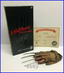 Freddy Krueger Autograph Glove A Nightmare on Elm Street Signed Erika Anderson