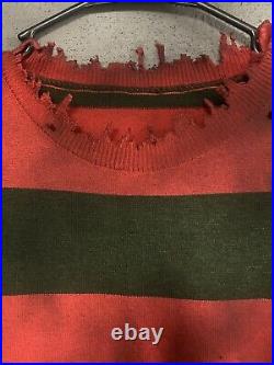 Freddy Krueger Cosplay Metal glove, Sweater, & Fedora A Nightmare On Elm Street