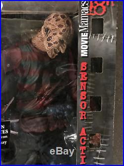Freddy Krueger Deluxe 18 Movie Maniacs Nightmare On Elm Street McFarlane NIB