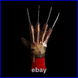 Freddy Krueger Deluxe Glove A Nightmare on Elm Street Trick Or treat In Stock