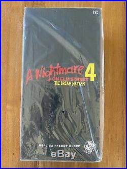Freddy Krueger Glove A Nightmare on Elm Street 4 Dream Master Trick or Treat