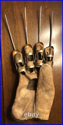Freddy Krueger Glove Replica Nightmare On Elm Street Horror Prop Handmade