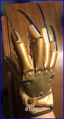 Freddy Krueger Glove Replica Nightmare On Elm Street Horror Prop Handmade