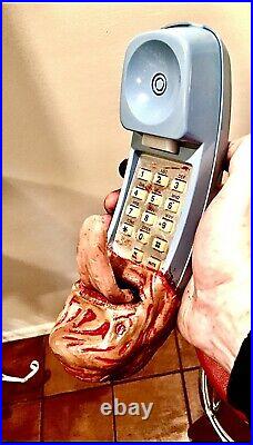 Freddy Krueger Mask Phone Nightmare On Elm Street Prop
