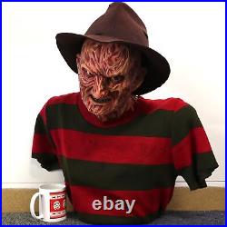 Freddy Krueger Nightmare On Elm Street Fiberglass Film Movie Prop Bust VGC