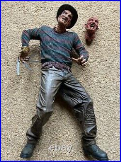 Freddy Krueger Nightmare on Elm Street Movie Maniacs 18 Figure With Sound