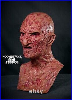 Freddy Krueger PART 2 mask Nightmare on Elm Street Horror Costume not darkride