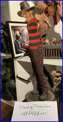 Freddy Krueger Premium Format Exclusive Nightmare On Elm Street Sideshow