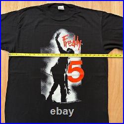 Freddy Krueger Shirt XL Vintage 80s 90s Nightmare On Elm Street Movie Tee