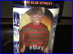 Freddy Krueger Signed Doll Action Figure Nightmare On Elm Street Robert Englund