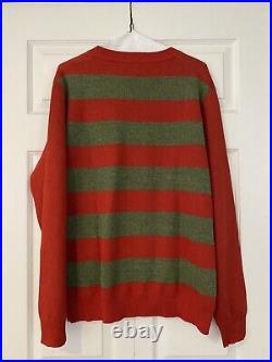 Freddy Krueger Sweater Nightmare Elm Street 1984 Jason Myers Leatherface Glove