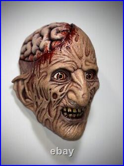 Freddy Krueger Wall Mount Nightmare On Elm Street 2 Latex Prop Head