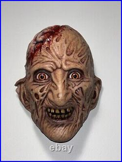 Freddy Krueger Wall Mount Nightmare On Elm Street 2 Latex Prop Head