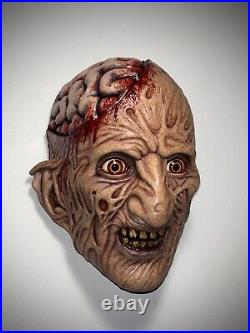 Freddy Krueger Wall Mount Nightmare On Elm Street 2 Latex Prop Head