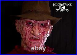 Freddy Krueger part 2 mask Nightmare on Elm Street Horror Costume not darkride