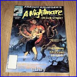 Freddy Krueger's A Nightmare On Elm Street comic Issue 2 1989 (Marvel). Krueger