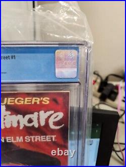 Freddy Krueger's A Nightmare on Elm Street #1 CGC 9.4 NM+ White Pages 1989