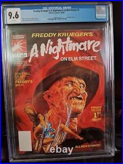 Freddy Krueger's A Nightmare on Elm Street #1 CGC 9.6 NM+ White Pages 1989