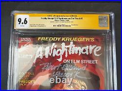 Freddy Krueger's A Nightmare on Elm Street #1 CGC 9.6 Signed By Robert Englund