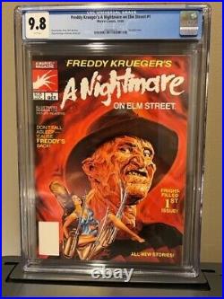Freddy Krueger's A Nightmare on Elm Street #1 CGC 9.8 White Pages New Slab
