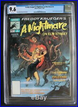 Freddy Krueger's A Nightmare on Elm Street #2 Marvel 2nd COMIC 1989 CGC NM+ 9.6