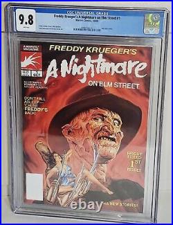 Freddy Krueger's Nightmare On Elm Street #1 Joe Jusko (1989) Cgc 9.8 White Pages