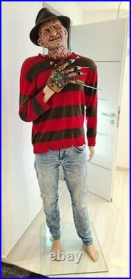 Freddy Kruger Figure with Sound Nightmare on Elm Street Film Movie Prop Prop