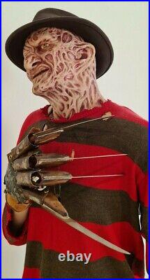 Freddy Kruger Figure with Sound Nightmare on Elm Street Film Movie Prop Prop
