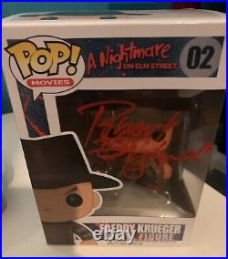 Freddy Kruger Funkopop Signed By Robert Englund With COA