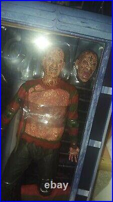 Freddy Kruger Nightmare On Elm Street New Sealed Neca 18 1/4 Part 3 Reel Toy