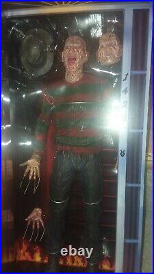 Freddy Kruger Nightmare On Elm Street New Sealed Neca 18 1/4 Part II 2 Reel Toy