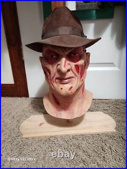 Freddy Kruger Nightmare On Elm Street Pt. 7 By DAVID MILLER Mold From Stunt Mask