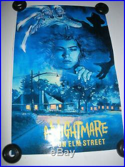 Freddy glove Nightmare Elm Street Part 1 high end glove with stand and poster