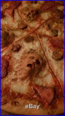 Freddy krueger Pizza, Nightmare on Elm Street 4, movie prop, 11, lifesize, Horror
