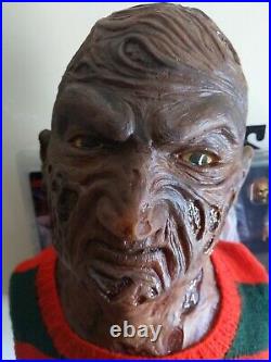 Freddy krueger nightmare on elm street Lifesize bust custom scale 11 prop