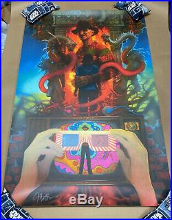 Freddy's Dead Screen Print Poster #21/50 by Matthew Peak Nightmare On Elm Street