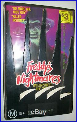 Freddy's Nightmares on Elm Street TV Series PAL VHS Virgin Vision ex-rental 1988
