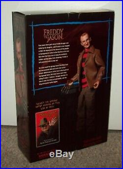 Freddy vs. Jason Exclusive Sideshow Figure MIB Krueger A Nightmare On Elm Street