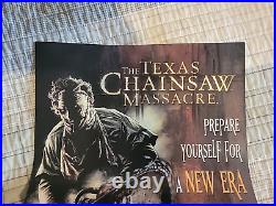 Freddy vs Jason vs Leatherface 2006 Wildstorm Poster Nightmare Elm Street USED