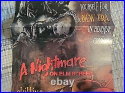 Freddy vs Jason vs Leatherface 2006 Wildstorm Poster Nightmare Elm Street USED