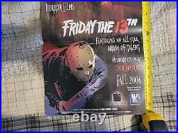 Freddy vs Jason vs Leatherface 2006 Wildstorm Poster Nightmare Elm Street USED