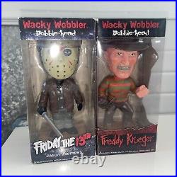 Funko Horror Wacky Wobbler Freddy Krueger & Jason Vorhees