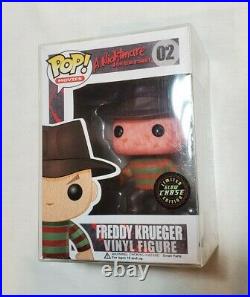Funko POP! Movies FREDDY KRUEGER CHASE #02 Horror Nightmare On Elm Street RARE