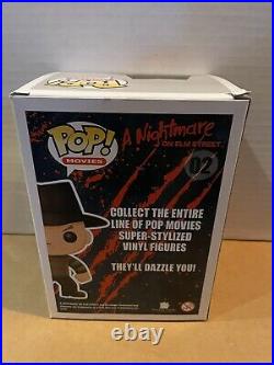 Funko Pop! A Nightmare On Elm Street #02 Freddy Krueger Glow Chase WithHard Stack