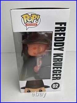 Funko Pop! A Nightmare On Elm Street #02 Freddy Krueger Glow Chase WithHard Stack