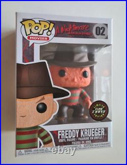 Funko Pop Movies 02 A Nightmare On Elm Street Freddy Krueger Chase Glows In Dark